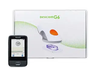 Dexcom G6 CGM System. No more finger sticks. Simple sensor insertion with auto applicator. Slim, water resistant sensor. 10 day continuous glucose monitoring. Customizable alerts for 2 periods within 24 hours. Shows trends and patterns to help manage your diabetes. Diabetes Store, Inc.